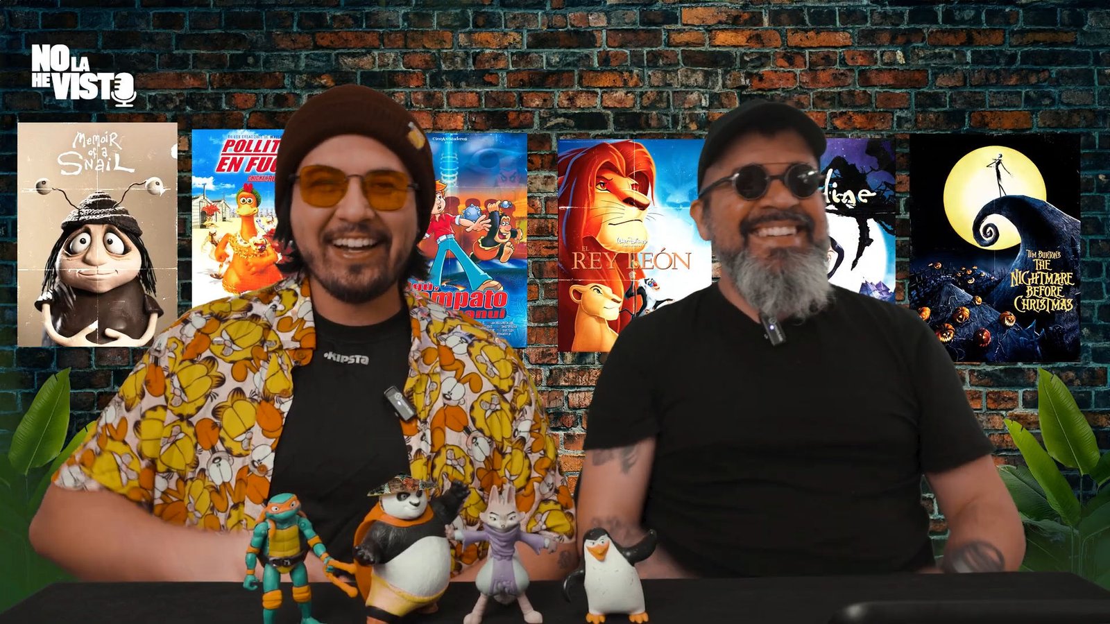 Presentadores del programa No la he visto